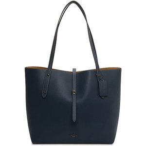 COACH Polished Pebbled Leather Market Tote